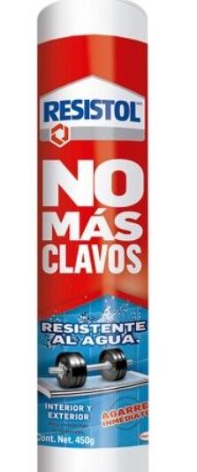 Adhesivo Resistol "No más Clavos" - Resistente al agua